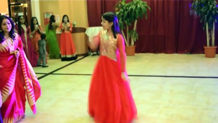 Beautiful girl dance indian wedding  performance dance {2017}