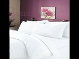[- Luxury 100% Egyptian Cotton Duvet Quilt Cover & Pillowcase Bedding Set All Sizes (White, Kin