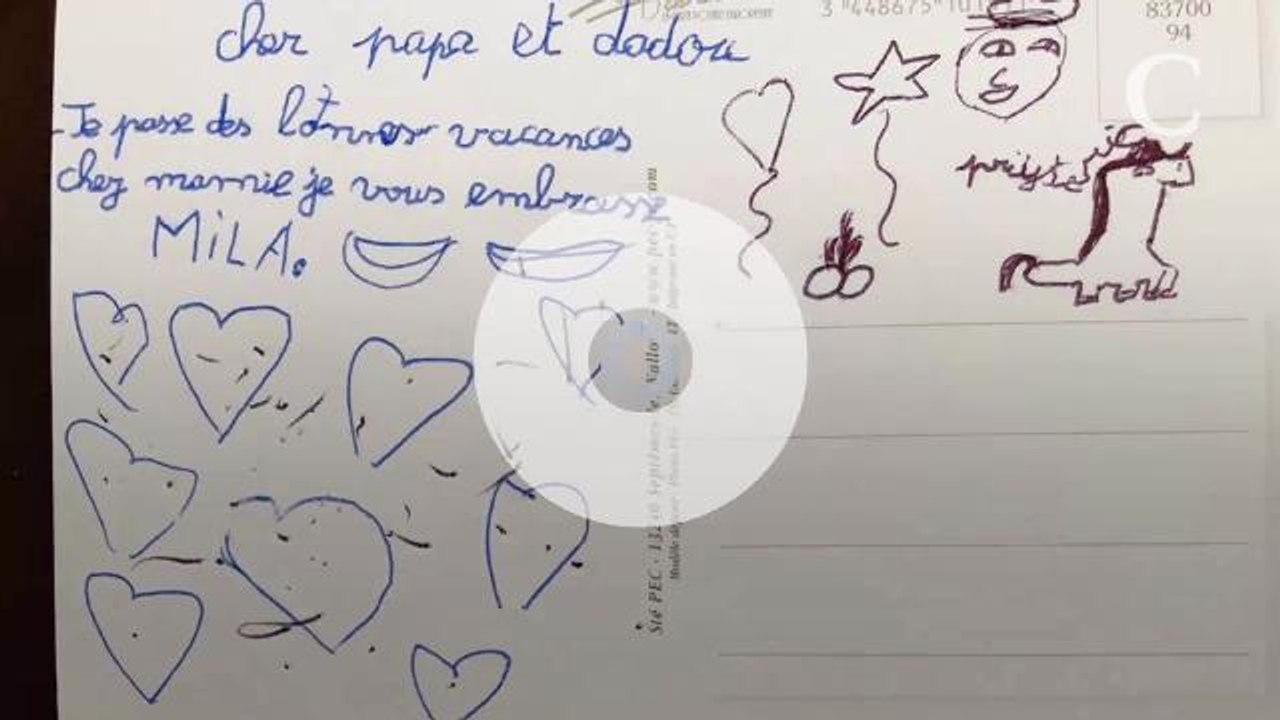 "Mes papas, je vous aime" : Marc-Olivier Fogiel dévoile les dessins et mots doux de ses filles