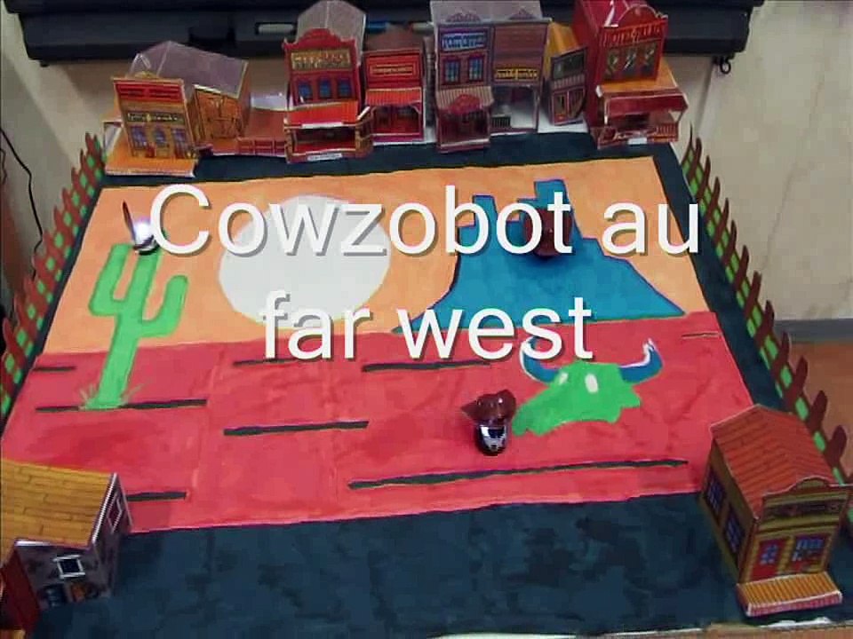 Défi scientifique du Vaucluse - Robot danseur - Ecole  Frédéric  Mistral de Sorgues - CM2 - Cowzobot au far west