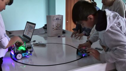 Ardahanlı çocukları Çin'de yarış heyecanı sardı