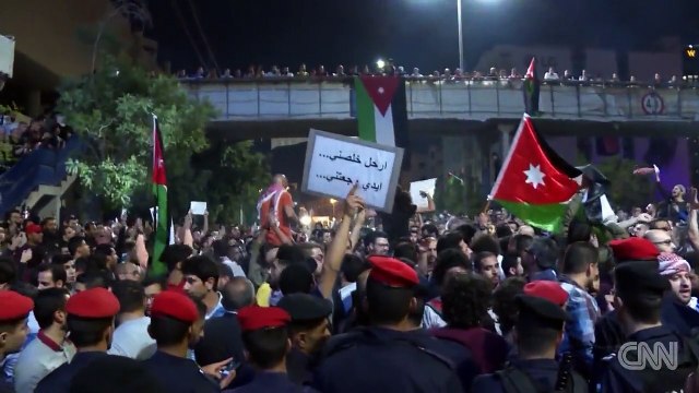 Jordanians protest against austerity measures