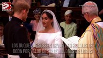 Los duques de Sussex devuelven regalos de boda por valor de siete millones de libras