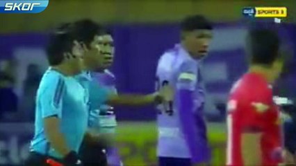 kulüp başkanı hakeme saldırı