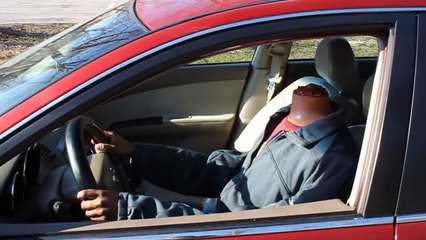 La bonne blague du conducteur sans tête au Drive