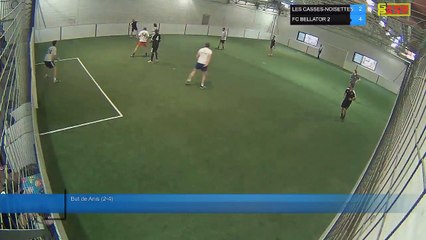 But de Anis (2-4) - LES CASSES-NOISETTES Vs FC BELLATOR 2 - 04/06/18 21:00 - LIGUE 3