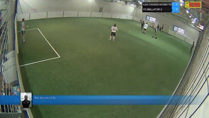 But de Loic (4-5) - LES CASSES-NOISETTES Vs FC BELLATOR 2 - 04/06/18 21:00 - LIGUE 3