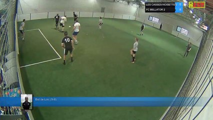 But de Loic (5-8) - LES CASSES-NOISETTES Vs FC BELLATOR 2 - 04/06/18 21:00 - LIGUE 3