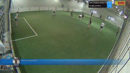 But de Samuel (5-9) - LES CASSES-NOISETTES Vs FC BELLATOR 2 - 04/06/18 21:00 - LIGUE 3