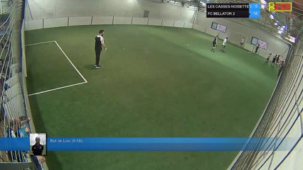 But de Loic (5-18) - LES CASSES-NOISETTES Vs FC BELLATOR 2 - 04/06/18 21:00 - LIGUE 3