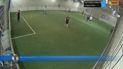But de Samuel (6-21) - LES CASSES-NOISETTES Vs FC BELLATOR 2 - 04/06/18 21:00 - LIGUE 3
