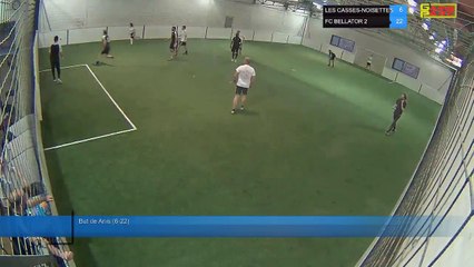 But de Anis (6-22) - LES CASSES-NOISETTES Vs FC BELLATOR 2 - 04/06/18 21:00 - LIGUE 3
