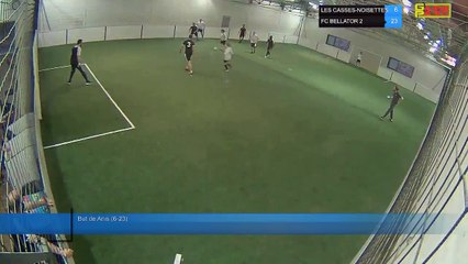 But de Anis (6-23) - LES CASSES-NOISETTES Vs FC BELLATOR 2 - 04/06/18 21:00 - LIGUE 3