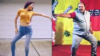 girl vs uncle dance amazing step