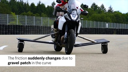 Bosch met au point l'anti-dérapage moto