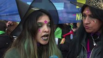 Marcha en Argentina contra violencia machista y por aborto legal