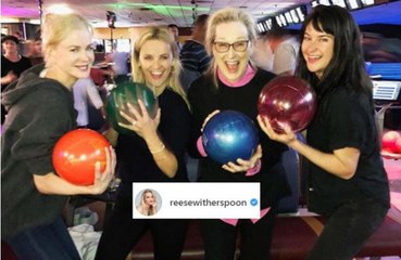 Meryl Streep et le casting de Big Little Lies passent une soirée au bowling