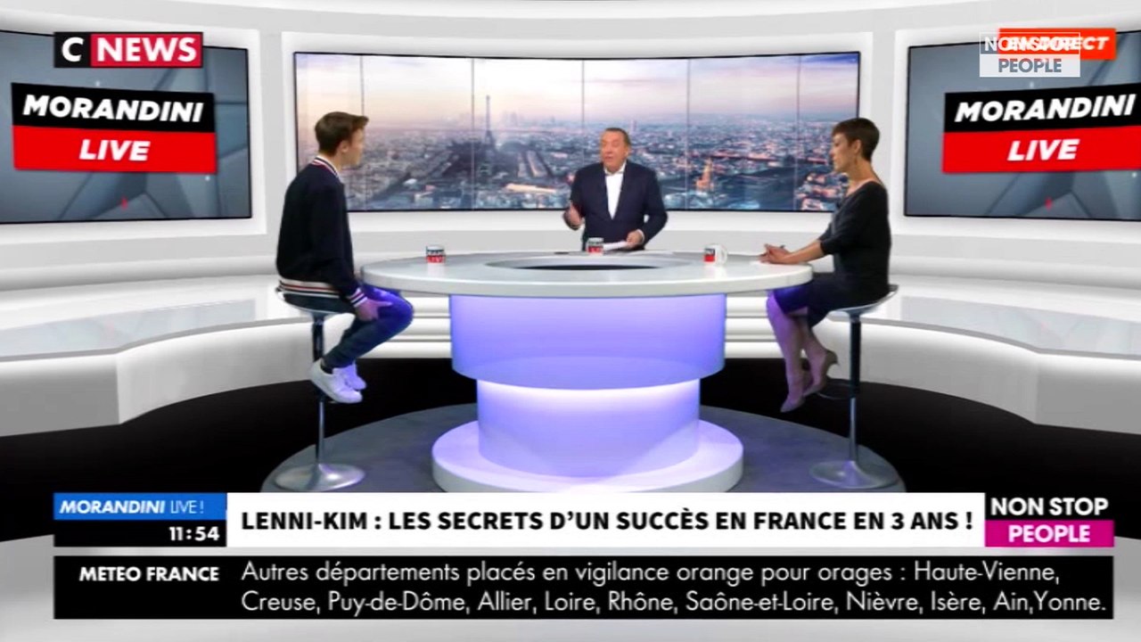 Morandini Live : Lenni-Kim prêt à choisir entre le chant et la comédie ? Il répond (vidéo)