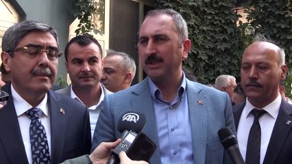 Adalet Bakanı Gül - CHP heyetinin Fetullah Gülen dosyalarını incelemesi - GAZİANTEP