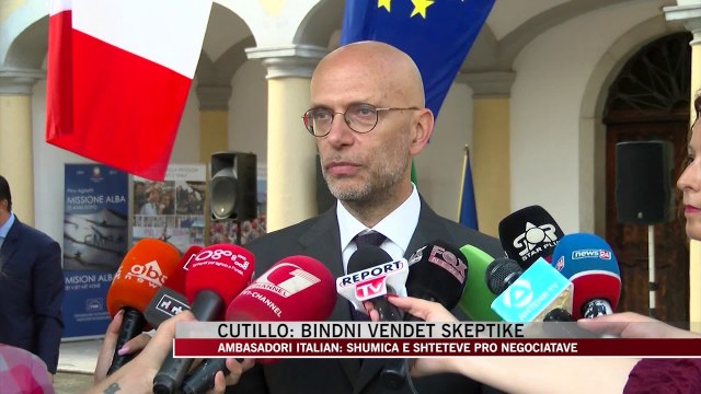 Ambasadori italian: Shumica e shteteve pro negociatave - Show - Vizion Plus