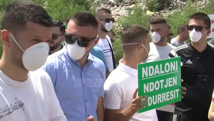 Protestë në landfillin e Durrësit - Top Channel Albania - News - Lajme