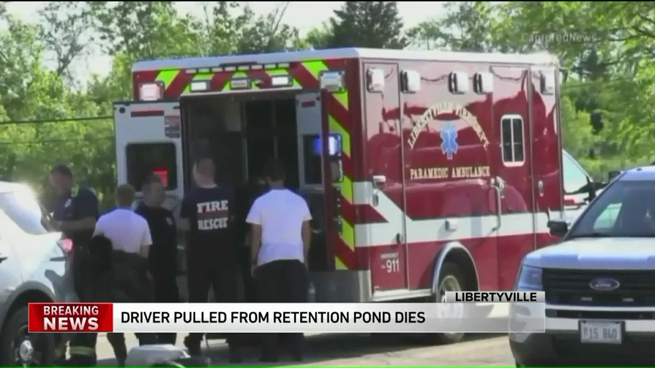 Man Dies After Car Ends Up in Retention Pond - video Dailymotion