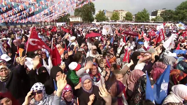 Erdoğan: 'Teröristten cumhurbaşkanı adayı olmaz. Benim Kürt kardeşlerim bu oyunu bozacak' - SAKARYA