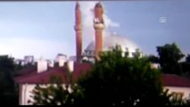 Diyarbakır'da Yıldırım Düşen Caminin Minaresi, Yıkıldı (4)