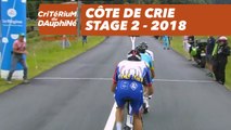 Côte de Crie - Étape 2 / Stage 2 (Montbrison / Belleville) - Critérium du Dauphiné 2018
