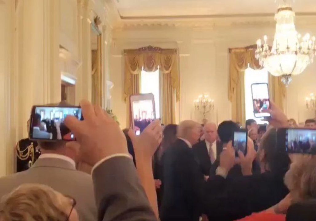 First Lady Makes First Public Appearance Since Kidney Operation