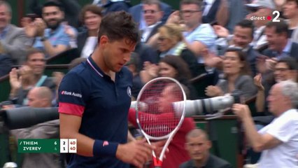 Roland-Garros 2018 : Revivez les plus beaux points de Thiem/Zverev !