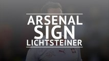 Arsenal sign Stephan Lichtsteiner on free transfer