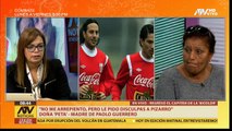 Doña Peta pidió disculpas por sus declaraciones sobre Claudio Pizarro