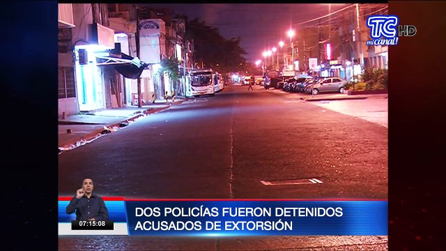Dos policías fueron detenidos acusados de extorsión