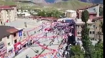 Hakkari'de Başbakan Binali Yıldırım'a ilgi az oldu