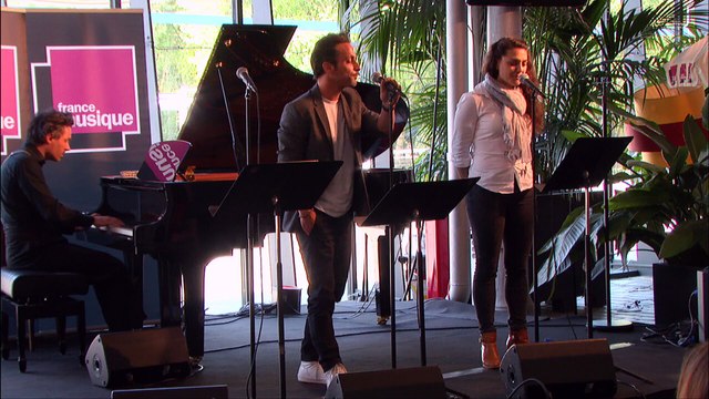 Eric Chantelauze, livret, paroles / Raphael Bancou, musique | Serions-nous avant la guerre dans Comédiens ! avec Fabian Richard chant, Marion Préïte, chant