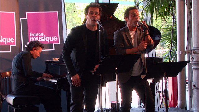 Eric Chantelauze, livret, paroles / Raphael Bancou, musique | Un homme flottant dans Comédiens ! avec Cyril Romoli chant, Fabian Richard chant