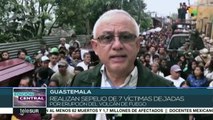 Guatemala: exequias de 7 víctimas de la erupción del Volcán de Fuego
