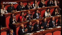 Italie : Giuseppe Conte face au parlement