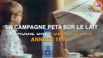 La PETA parodie une pub de lait des années 90