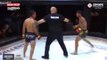MMA : Deux combattants s’entretuent malgré l’interruption de l’arbitre (Vidéo)