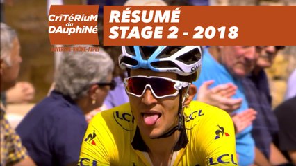 Résumé - Étape 2 (Montbrison / Belleville) - Critérium du Dauphiné 2018