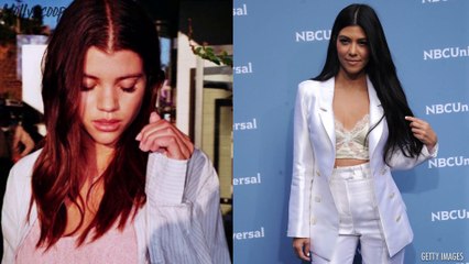 Sofia Richie Looking EXACTLY Like Kourtney Kardashian In New IG Story! Is This What Scott Wants?!
