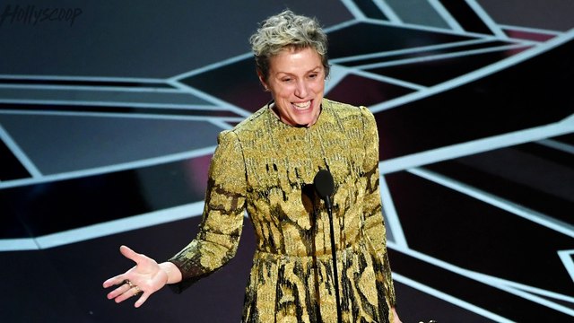 Frances McDormand Wins Best Actress; Asks EVERY Female Nominee To Stand With Her | 2018 Oscars
