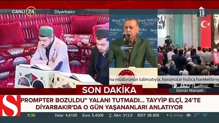 Cumhurbaşkanı Erdoğan konuşmasına ara vermişti!; O anları anlattı