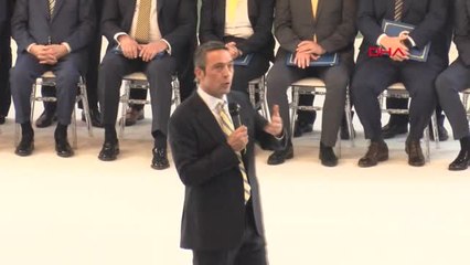 Spor Ali Koç ve Yönetimi Mazbatalarını Aldı