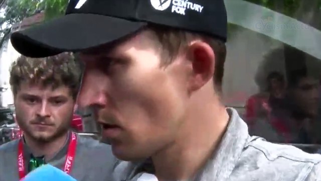 Critérium du Dauphiné 2018 -Michal Kwiatkowski après sa chute : Je n'ai rien de cassé