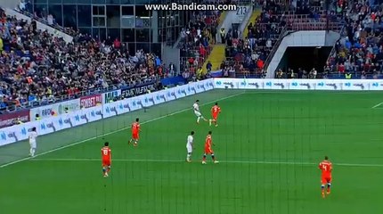 Amazing Goal Yunus Malli (1-1) Russia  vs	Turkey