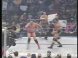 Batista & bobby lashley & john cena vs booker t & .. part 1