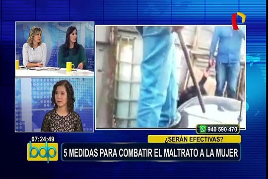 ¿Qué tan efectivas son las medidas para combatir el maltrato a la mujer?, especialista opina